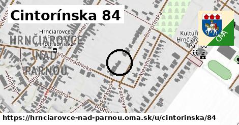 Cintorínska 84, Hrnčiarovce nad Parnou