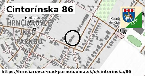 Cintorínska 86, Hrnčiarovce nad Parnou