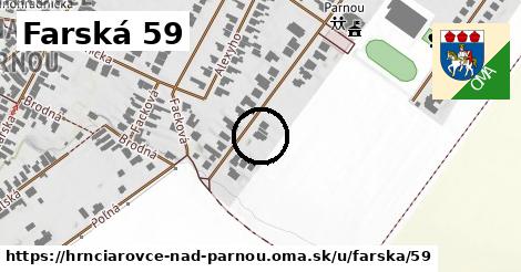 Farská 59, Hrnčiarovce nad Parnou