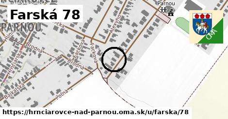 Farská 78, Hrnčiarovce nad Parnou