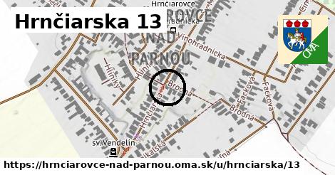 Hrnčiarska 13, Hrnčiarovce nad Parnou