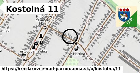 Kostolná 11, Hrnčiarovce nad Parnou