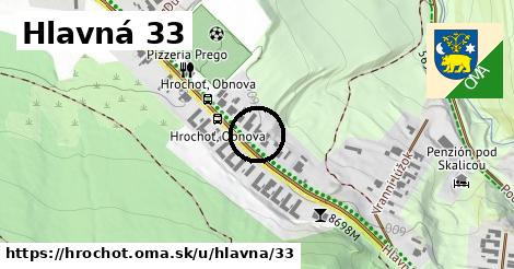 Hlavná 33, Hrochoť