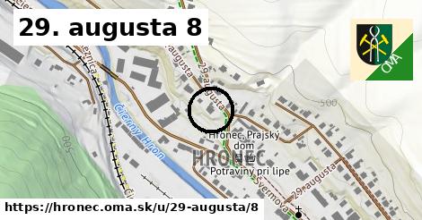 29. augusta 8, Hronec