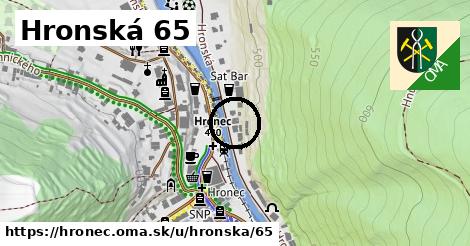 Hronská 65, Hronec