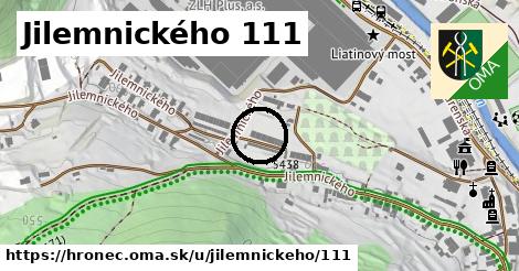 Jilemnického 111, Hronec