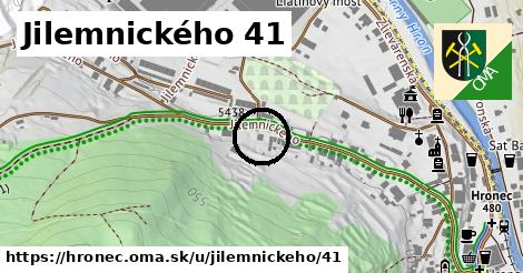 Jilemnického 41, Hronec