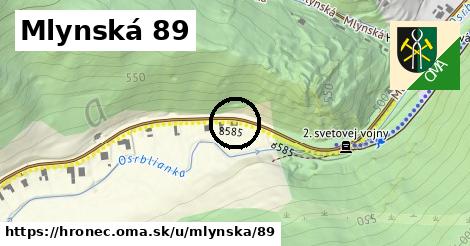 Mlynská 89, Hronec