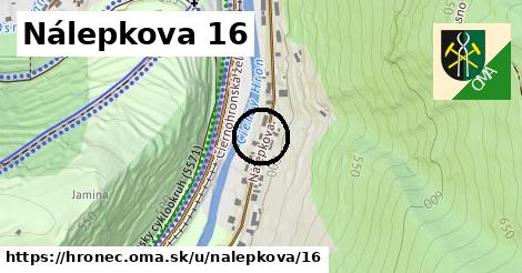 Nálepkova 16, Hronec