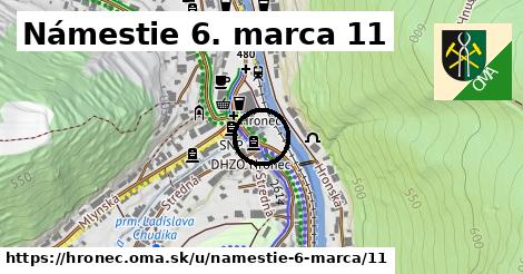 Námestie 6. marca 11, Hronec