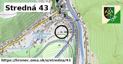 Stredná 43, Hronec