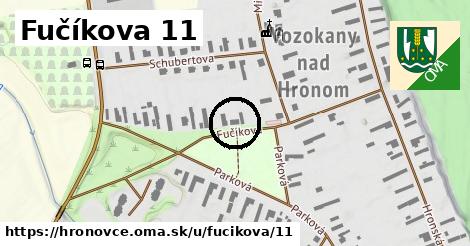 Fučíkova 11, Hronovce