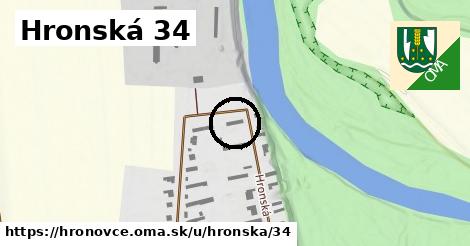 Hronská 34, Hronovce