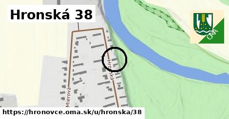 Hronská 38, Hronovce