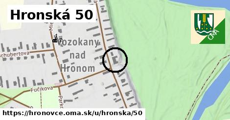 Hronská 50, Hronovce