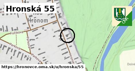 Hronská 55, Hronovce