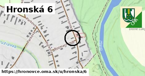 Hronská 6, Hronovce