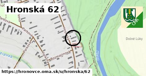 Hronská 62, Hronovce