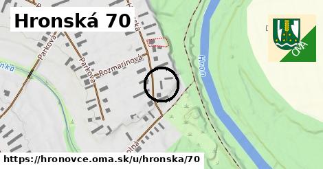 Hronská 70, Hronovce