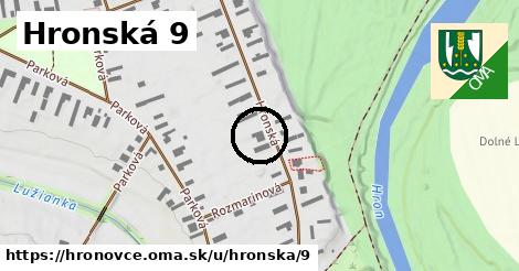 Hronská 9, Hronovce