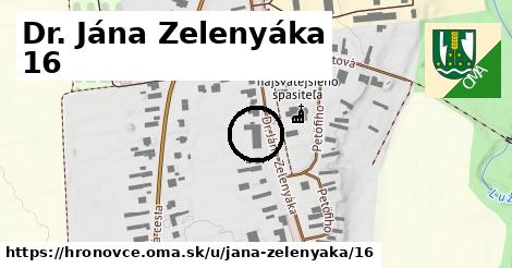 Dr. Jána Zelenyáka 16, Hronovce