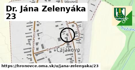 Dr. Jána Zelenyáka 23, Hronovce