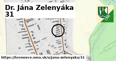 Dr. Jána Zelenyáka 31, Hronovce