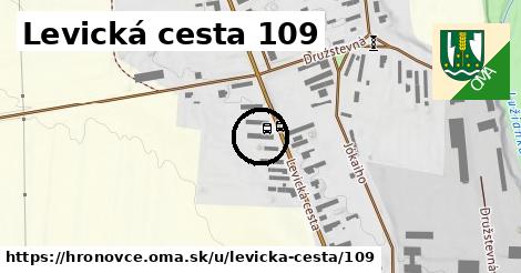 Levická cesta 109, Hronovce