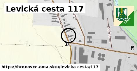 Levická cesta 117, Hronovce