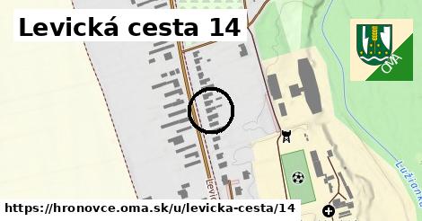 Levická cesta 14, Hronovce