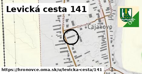 Levická cesta 141, Hronovce