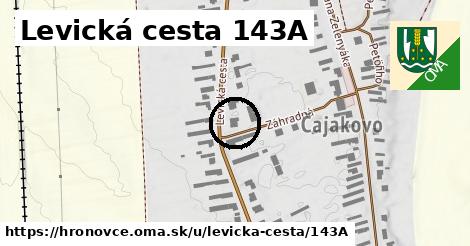 Levická cesta 143A, Hronovce