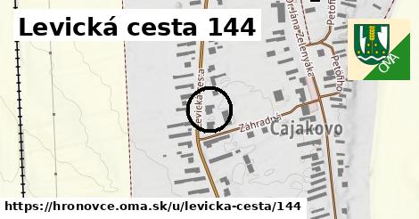 Levická cesta 144, Hronovce