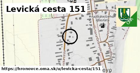 Levická cesta 151, Hronovce