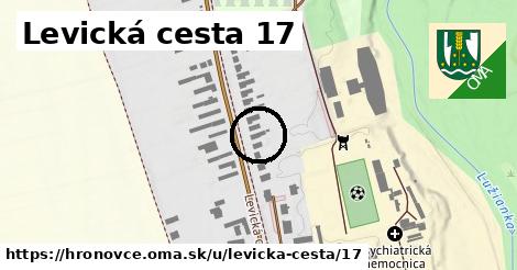 Levická cesta 17, Hronovce