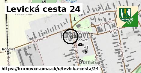 Levická cesta 24, Hronovce