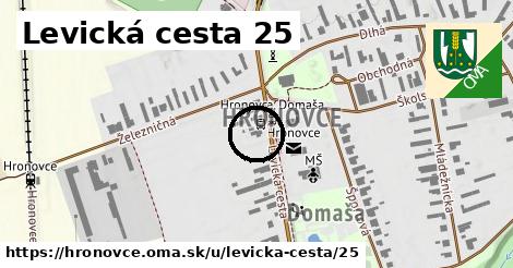 Levická cesta 25, Hronovce