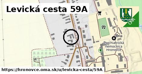 Levická cesta 59A, Hronovce