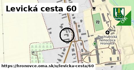 Levická cesta 60, Hronovce