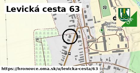 Levická cesta 63, Hronovce