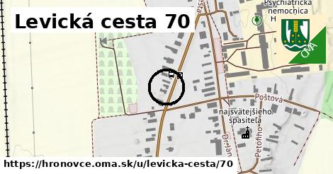 Levická cesta 70, Hronovce