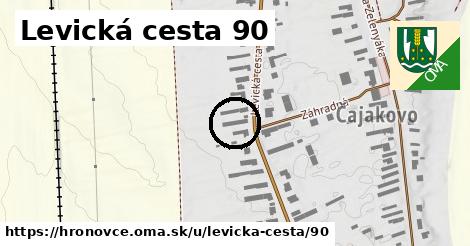Levická cesta 90, Hronovce