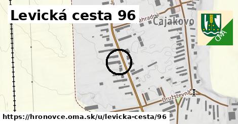 Levická cesta 96, Hronovce