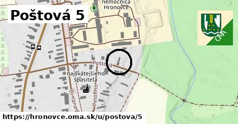 Poštová 5, Hronovce