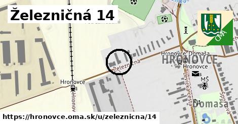 Železničná 14, Hronovce