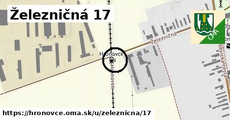 Železničná 17, Hronovce