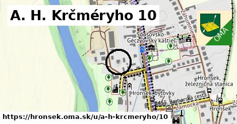A. H. Krčméryho 10, Hronsek