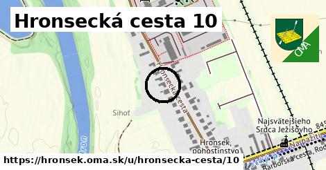 Hronsecká cesta 10, Hronsek