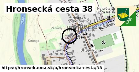 Hronsecká cesta 38, Hronsek