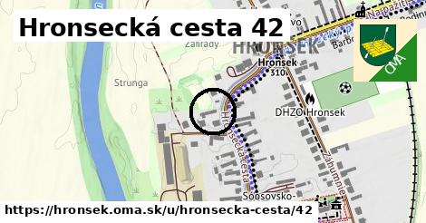 Hronsecká cesta 42, Hronsek